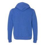 3739 BELLA + CANVAS Sponge Fleece Full-Zip Hoodie Heather True Royal