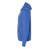 3739 BELLA + CANVAS Sponge Fleece Full-Zip Hoodie Heather True Royal