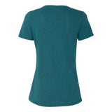 601WR JERZEES Women's Triblend T-Shirt Mosaic Blue Heather