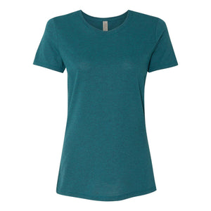 601WR JERZEES Women's Triblend T-Shirt Mosaic Blue Heather