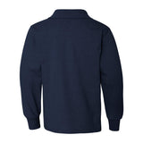 437YLR JERZEES SpotShield™ Youth Long Sleeve Polo J. Navy