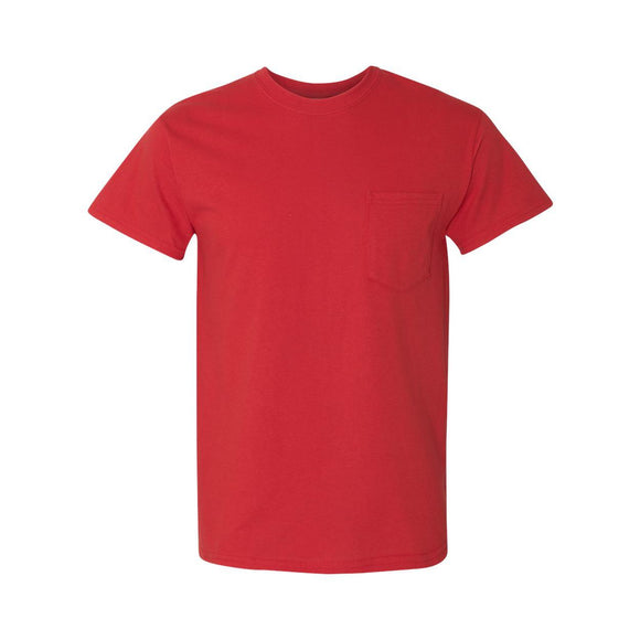 5300 Gildan Heavy Cotton™ Pocket T-Shirt Red