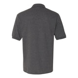 437MSR JERZEES SpotShield™ 50/50 Polo Black Heather