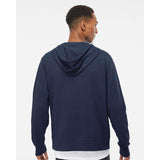 AFX90UNZ Independent Trading Co. Lightweight Full-Zip Hooded Sweatshirt Slate Blue