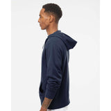 AFX90UNZ Independent Trading Co. Lightweight Full-Zip Hooded Sweatshirt Slate Blue