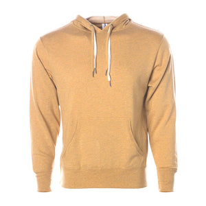 PRM90HT Independent Trading Co. Midweight French Terry Hooded Sweatshirt Golden Wheat Heather