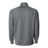 EXP70PTZ Independent Trading Co. Lightweight Poly-Tech Full-Zip Track Jacket Gunmetal Heather