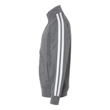 EXP70PTZ Independent Trading Co. Lightweight Poly-Tech Full-Zip Track Jacket Gunmetal Heather