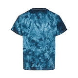 20BCR Dyenomite Youth Crystal Tie-Dyed T-Shirt Navy