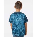 20BCR Dyenomite Youth Crystal Tie-Dyed T-Shirt Navy