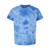 20BCR Dyenomite Youth Crystal Tie-Dyed T-Shirt Royal