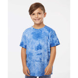 20BCR Dyenomite Youth Crystal Tie-Dyed T-Shirt Royal