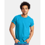 5250 Hanes Authentic T-Shirt Aquatic Blue