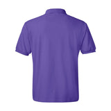 054X Hanes Ecosmart® Jersey Polo Purple