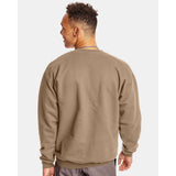 F260 Hanes Ultimate Cotton® Crewneck Sweatshirt Pebble