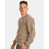 F260 Hanes Ultimate Cotton® Crewneck Sweatshirt Pebble