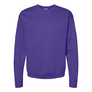 P160 Hanes Ecosmart® Crewneck Sweatshirt Purple