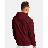 P180 Hanes Ecosmart® Full-Zip Hooded Sweatshirt Maroon