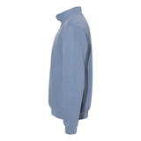 1580 Comfort Colors Garment-Dyed Quarter Zip Sweatshirt Blue Jean