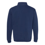 1580 Comfort Colors Garment-Dyed Quarter Zip Sweatshirt True Navy