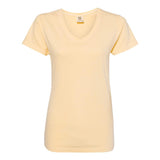 3199 Comfort Colors Garment-Dyed Women’s Midweight V-Neck T-Shirt Butter