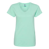 3199 Comfort Colors Garment-Dyed Women’s Midweight V-Neck T-Shirt Island Reef