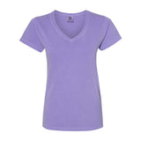 3199 Comfort Colors Garment-Dyed Women’s Midweight V-Neck T-Shirt Violet