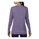 72000L Anvil Women's Mid-Scoop French Terry Heather Purple