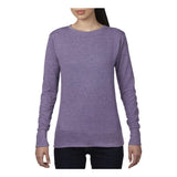 72000L Anvil Women's Mid-Scoop French Terry Heather Purple