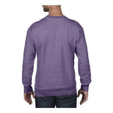 72000 Anvil French Terry Sweatshirt Heather Purple