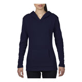 72500L Anvil Women's Hooded French Terry Pullover Navy