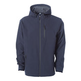 EXP35SSZ Independent Trading Co. Poly-Tech Soft Shell Jacket Classic Navy