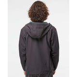 EXP35SSZ Independent Trading Co. Poly-Tech Soft Shell Jacket Graphite