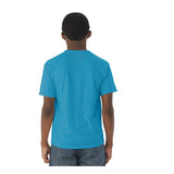 21BR JERZEES Dri-Power® Sport Youth Short Sleeve T-Shirt California Blue