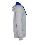 9301 Next Level Unisex Laguna Hoodie Heather Grey/ Royal