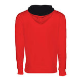 9301 Next Level Unisex Laguna Hoodie Red/ Black