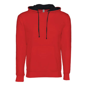 9301 Next Level Unisex Laguna Hoodie Red/ Black