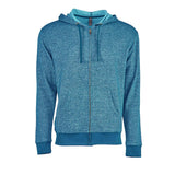 9600 Next Level Unisex Pacifica Full-Zip Hoodie Turquoise