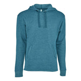 9300 Next Level Unisex Malibu Welt Pocket Hoodie Heather Teal