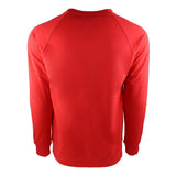 9000 Next Level Unisex Laguna Raglan Crewneck Sweatshirt Red