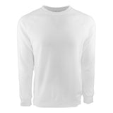 9000 Next Level Unisex Laguna Raglan Crewneck Sweatshirt White