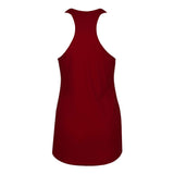 6933 Next Level Women’s Lightweight French Terry Racerback Tank Cardinal