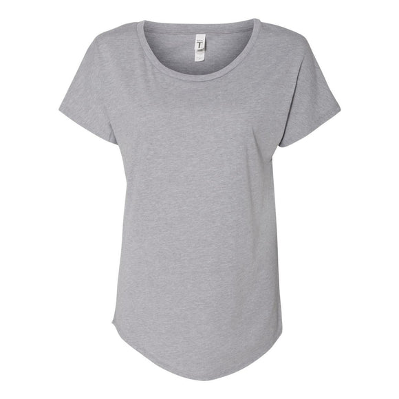 1560 Next Level Women's Ideal Dolman T-Shirt Heather Grey