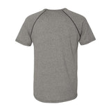 2050 Next Level Unisex Mock Twist Raglan T-Shirt Heather Grey