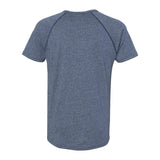 2050 Next Level Unisex Mock Twist Raglan T-Shirt Indigo