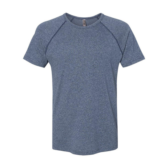 2050 Next Level Unisex Mock Twist Raglan T-Shirt Indigo