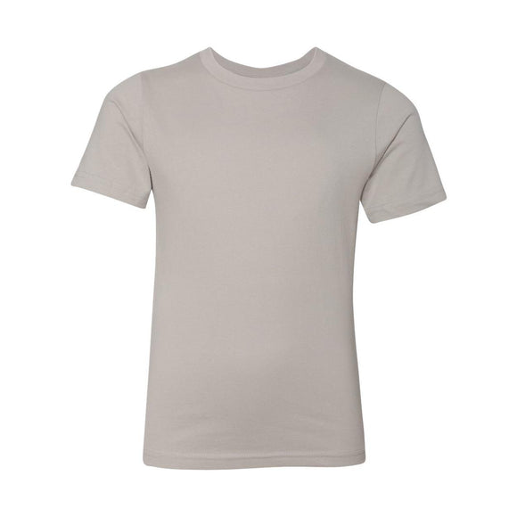 3310 Next Level Youth Cotton T-Shirt Light Grey