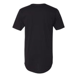 3602 Next Level Unisex Cotton Long Body T-Shirt Black