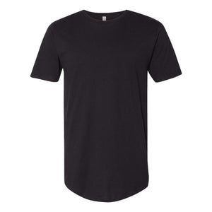 3602 Next Level Unisex Cotton Long Body T-Shirt Black