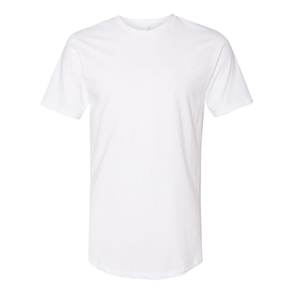 3602 Next Level Unisex Cotton Long Body T-Shirt White